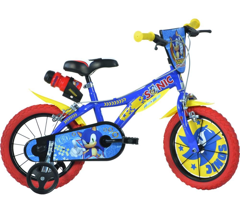 Sonic The Hedgehog 14" Kids' Bicycle - Blue, Red & Yellow