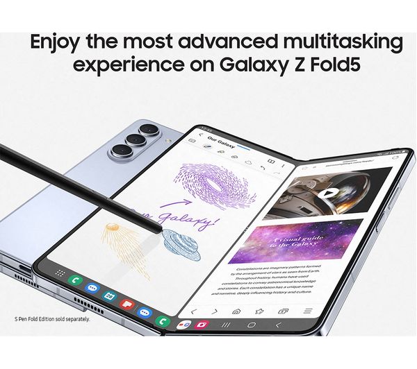 SM-F946BZKCEUB - SAMSUNG Galaxy Z Fold5 - 512 GB, Phantom Black