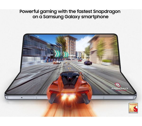 SM-F946BZKCEUB - SAMSUNG Galaxy Z Fold5 - 512 GB, Phantom Black