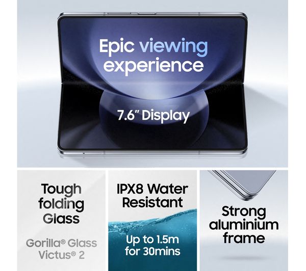SM-F946BZKCEUB - SAMSUNG Galaxy Z Fold5 - 512 GB, Phantom Black