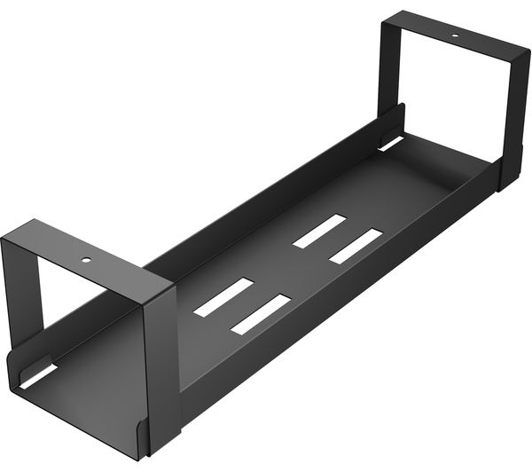 D Line Cable Tidy Tray Black