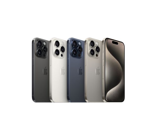 MTV03ZD/A - APPLE iPhone 15 Pro - 128 GB, Blue Titanium - Currys