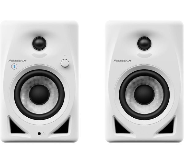 Pioneer Dj Dm 40d Bt W Bluetooth Monitor Speakers White