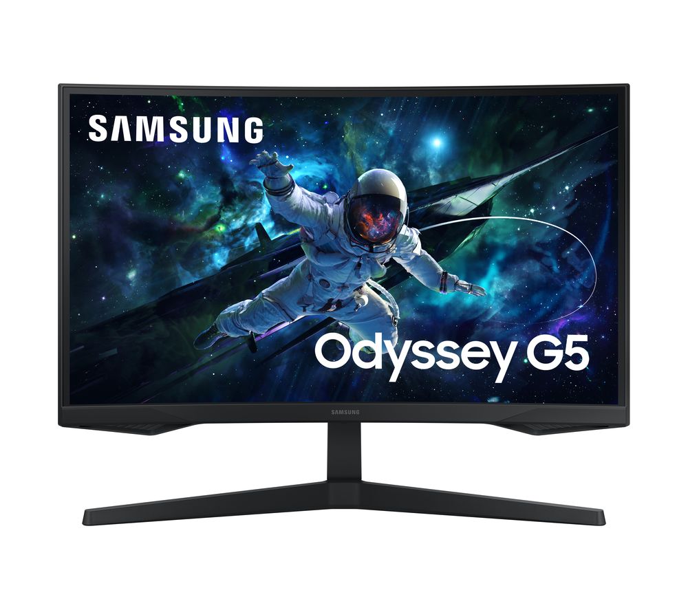 Odyssey G5 LS32CG552EUXXU Quad HD 32" Curved VA LCD Gaming Monitor - Black