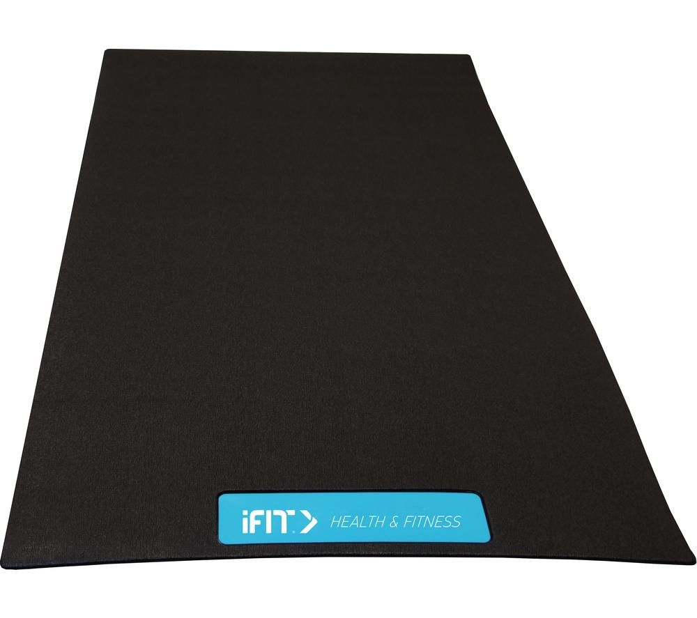 ICEMAT18 Exercise Equipment Floor Mat - Black