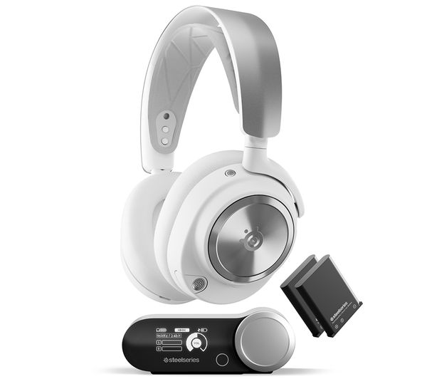 Steelseries Arctis Nova Pro Wireless Gaming Headset For Pc Playstation White