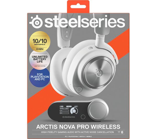 STEELSERIES Arctis Nova Pro Wireless Gaming Headset for PC