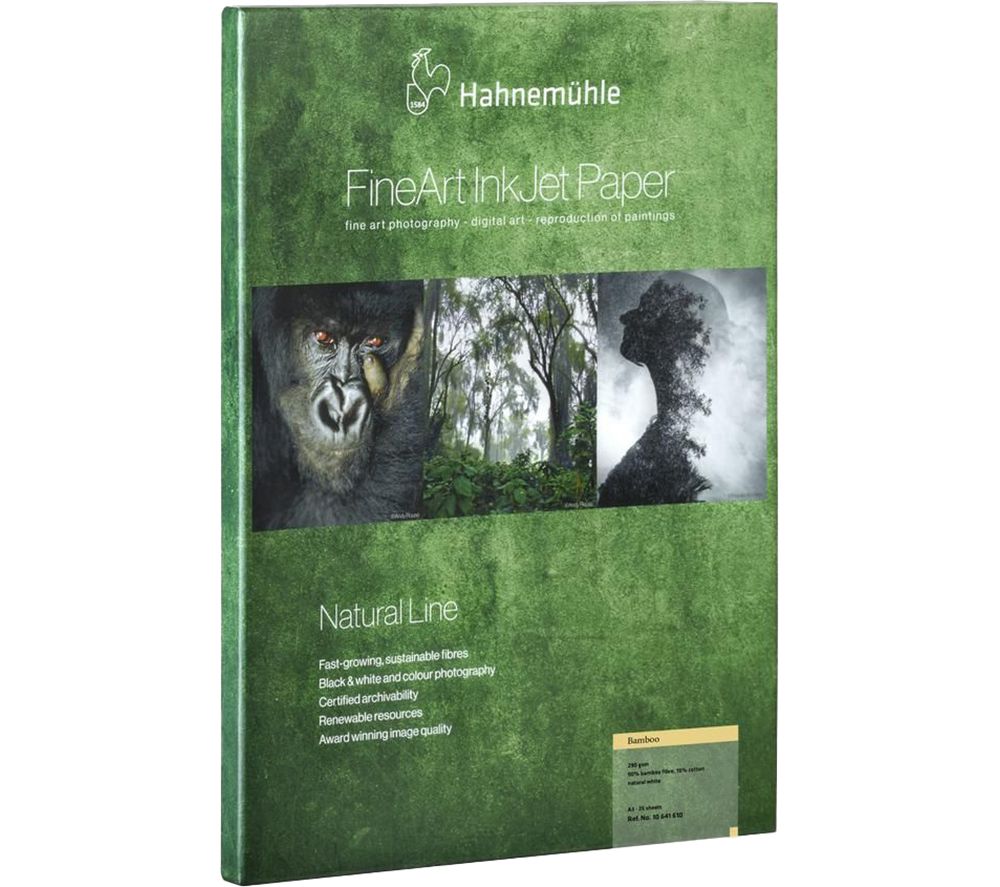 Digital FineArt Bamboo Matte Photo Paper - 25 Sheets