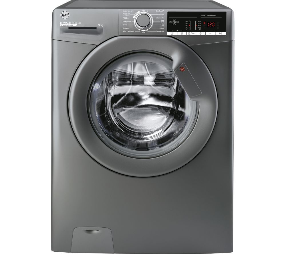 H-Wash 300 H3WO4105TARR4-80 WiFi-enabled 10 kg 1400 Spin Washing Machine - Anthracite