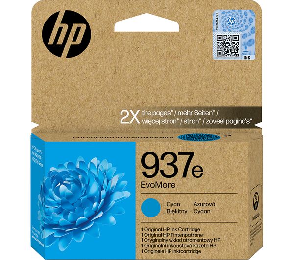 Hp 937e Evomore Cyan Ink Cartridge