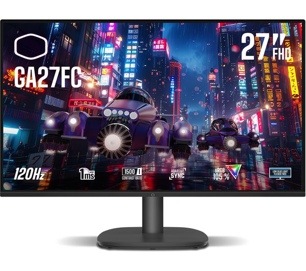 Cooler Master Cmi Ga27fc Uk Full Hd 27 Ips Lcd Monitor Black