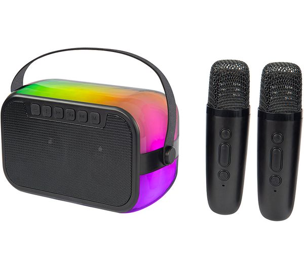 Easy Karaoke Eks221bt Portable Bluetooth Karaoke System Black