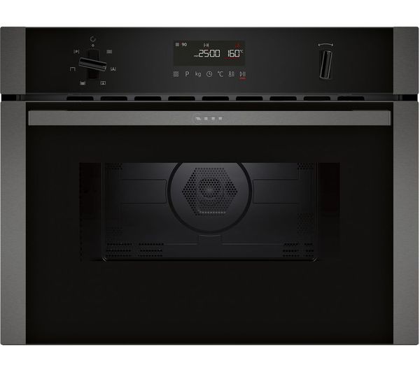 An image of NEFF N50 C1AMG84G1B Built-in Combination Microwave - Graphite Grey