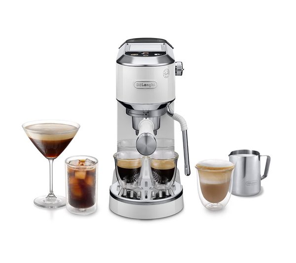 Delonghi Dedica Duo Ec890w Coffee Machine White