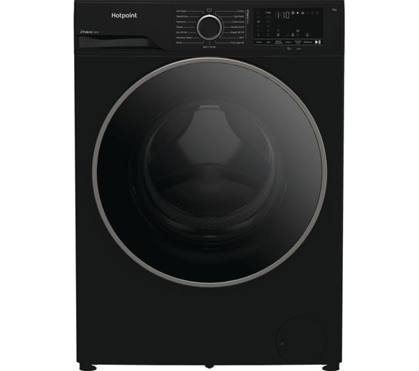 Hotpoint Fabriccare Hbca 93b Care Uk 9 Kg 1400 Spin Washing Machine Black Hotpoint Fabriccare Hbca 93b Care Uk 9 Kg 1400 Spin Washing Machine Black