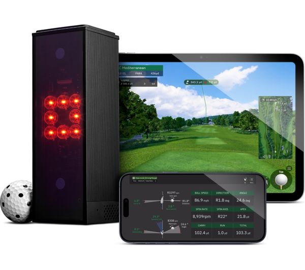 Square Golf Indoor Golf Launch Monitor Black