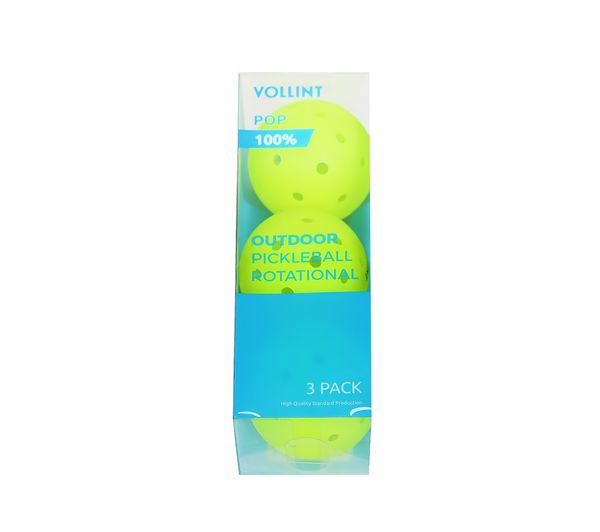 An image of VOLLINT Outdoor Pickleball Balls - Pack of 3