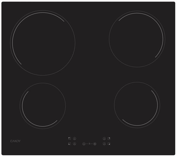 An image of CANDY CH64CCB/4U Electric Ceramic Hob - Black