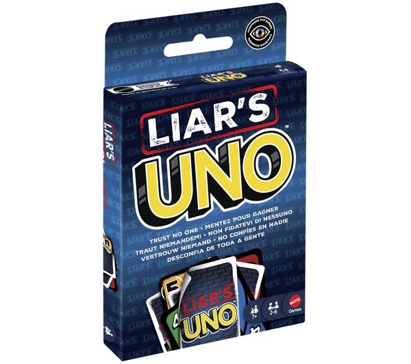 An image of MATTEL UNO Liar's Card Game