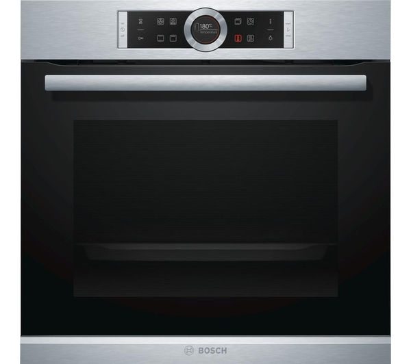 BOSCH Serie 8 HBG634BS1B Electric Oven - Stainless Steel, Stainless Steel