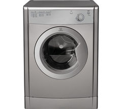 INDESIT Ecotime IDV75S Vented Tumble Dryer - Silver
