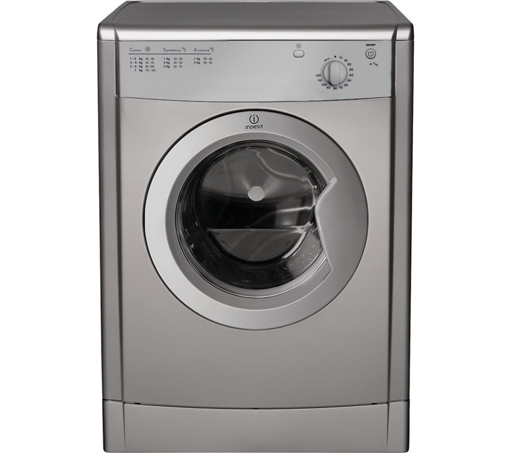 Buy INDESIT Ecotime IDV75S Vented Tumble Dryer Silver Free Delivery