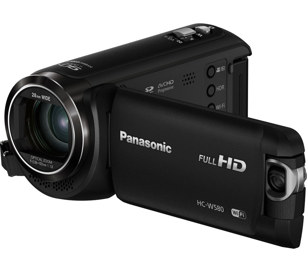 PANASONIC HC-W580EB-K Traditional Camcorder Review