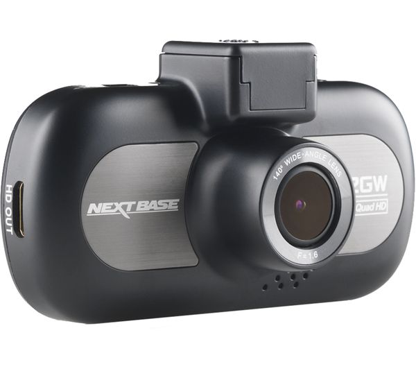 NEXT BASE iNCarCam 412GW Dash Cam - Black, Black