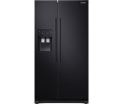 SAMSUNG RS3000 RS50N3513BC/EU American-Style Fridge Freezer - Black