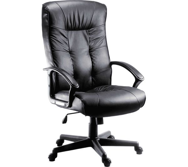 Teknik Gloucester Leather Reclining Executive Chair Black