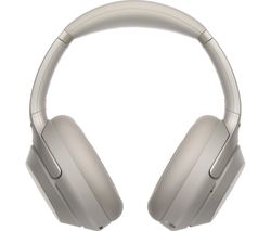 SONY WH-1000XM3 Wireless Bluetooth Noise-Cancelling Headphones - Silver