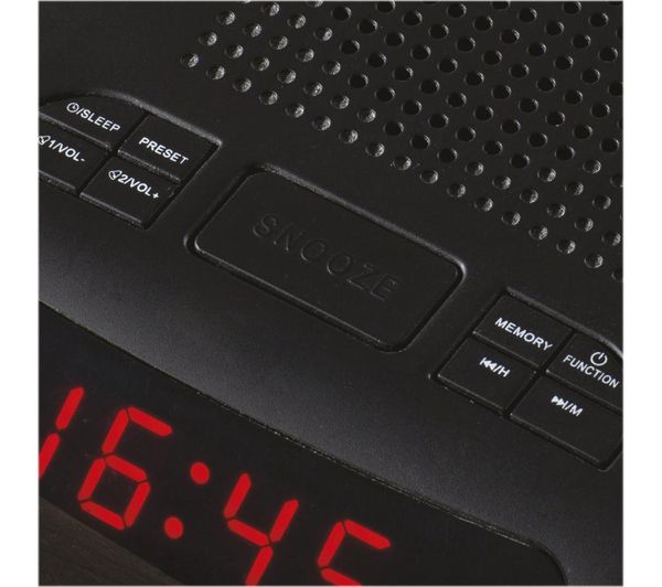 Buy DAEWOO AVS1333 FM/AM Clock Radio Free Delivery Currys