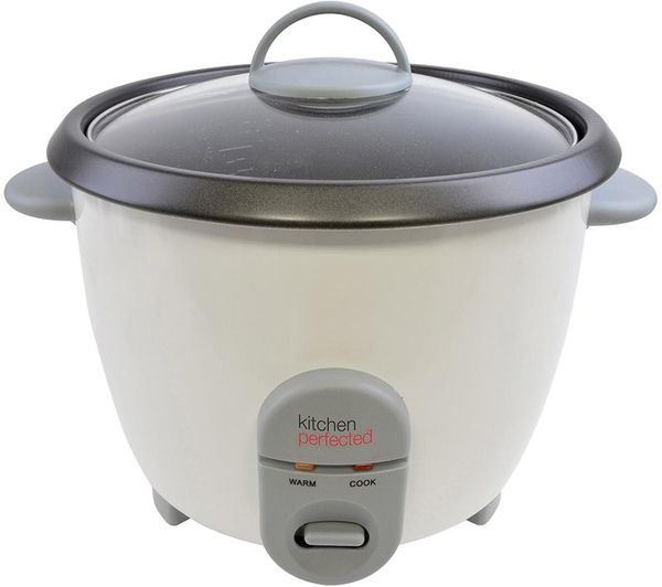 An image of KITCHEN Perfected E3312 Rice Cooker - White