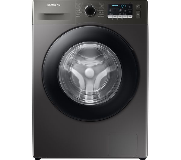 Image of SAMSUNG Series 5 ecobubble WW80TA046AX/EU 8 kg 1400 Spin Washing Machine - Graphite
