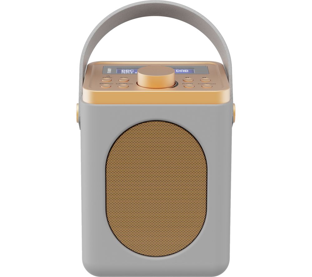 MAJORITY Little Shelford LSH-DAB-GRY UK Portable DAB Bluetooth Radio - Grey, Grey