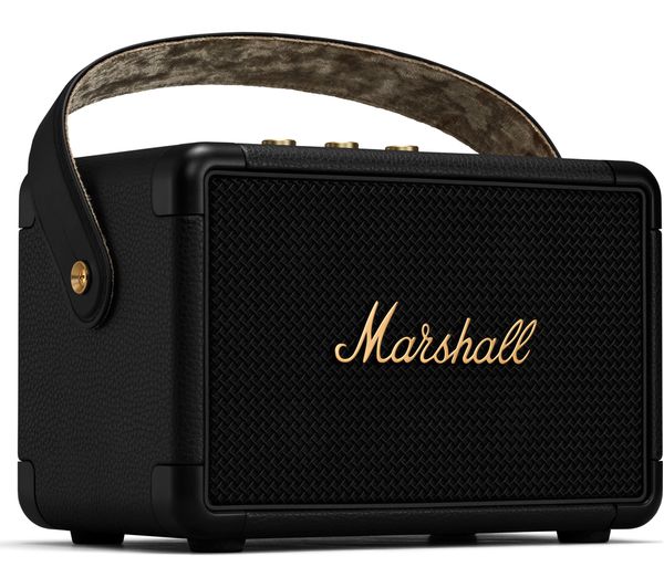Marshall Kilburn Ii Portable Bluetooth Speaker Black Brass