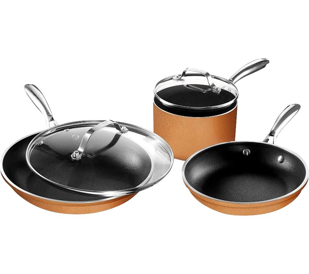 GOTHAM STEEL 2913FEMSHG 5-piece Non-stick Pan Set review