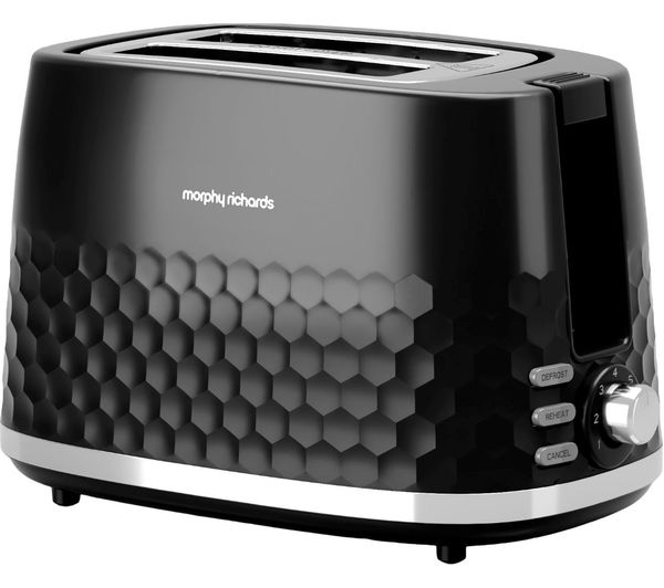 Morphy Richards Hive 220031 2 Slice Toaster Black