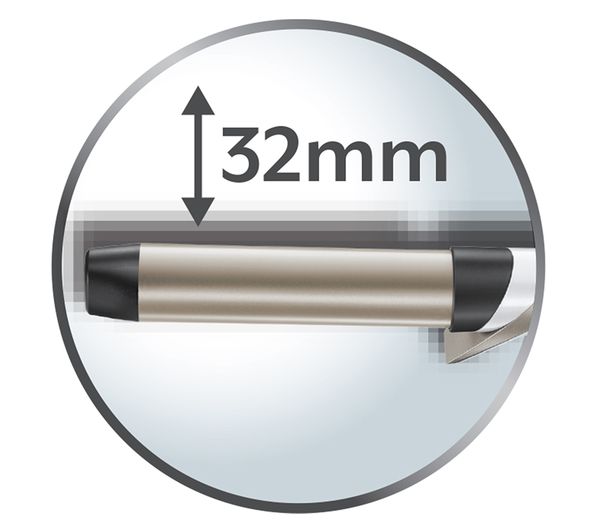 45702540100 REMINGTON HYDRAluxe CI89H1 Curling Tong White Currys