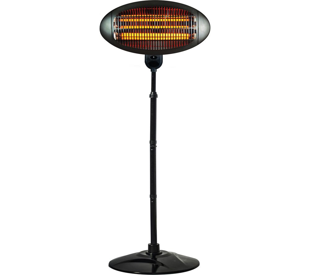 STATUS HOPH-2000W1PKB Patio Heater - Black Fast Delivery | Currysie