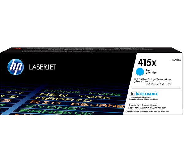 Hp 415x Cyan Toner Cartridge