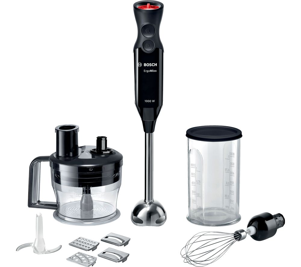 BOSCH ErgoMixx MS62B6190G Hand Blender Black & Anthracite Fast Delivery Currysie