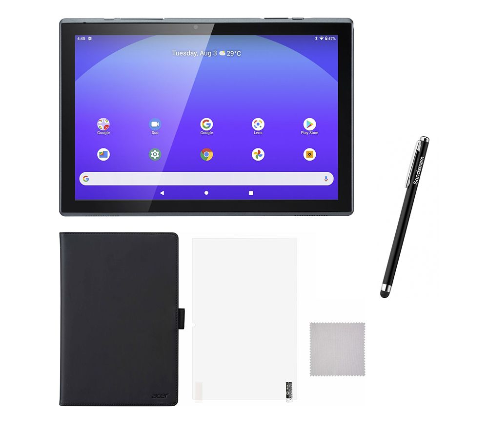 ACTAB1022 10" 32 GB Tablet, Stylus Pen & Tablet Starter Kit Bundle