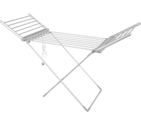 Igenix Igha01220s Heated Clothes Airer Silver