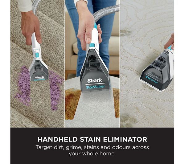 PX200UKT - SHARK StainStriker PX200UKT Carpet Cleaner - White - Currys  Business