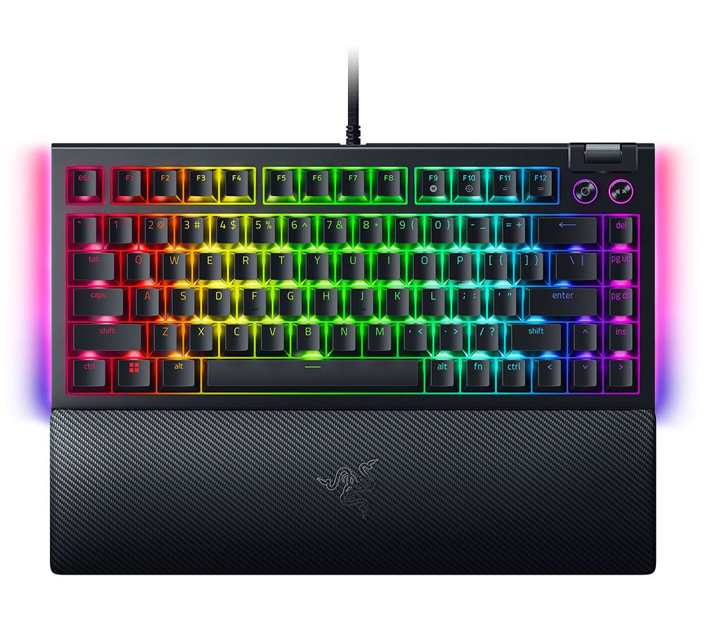 BlackWidow V4 75% Mechanical Gaming Keyboard - Black