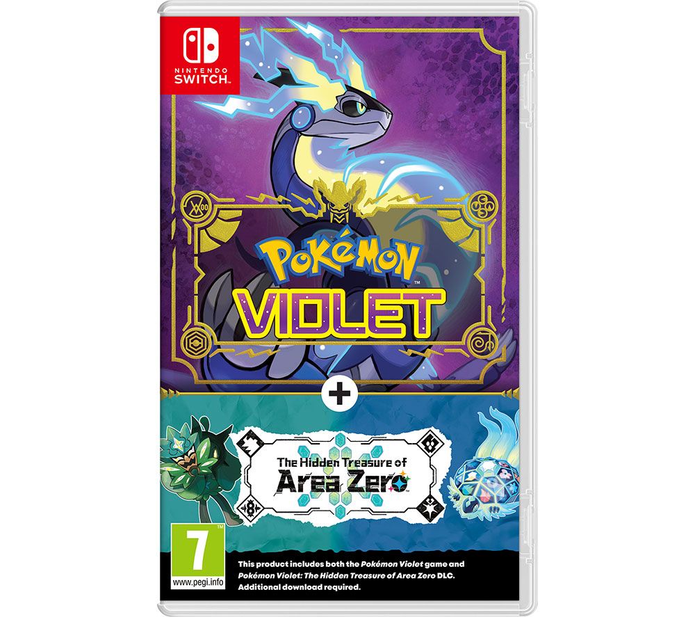 SWITCH Pokémon Violet & Expansion Pass: The Hidden Treasure of Area Zero