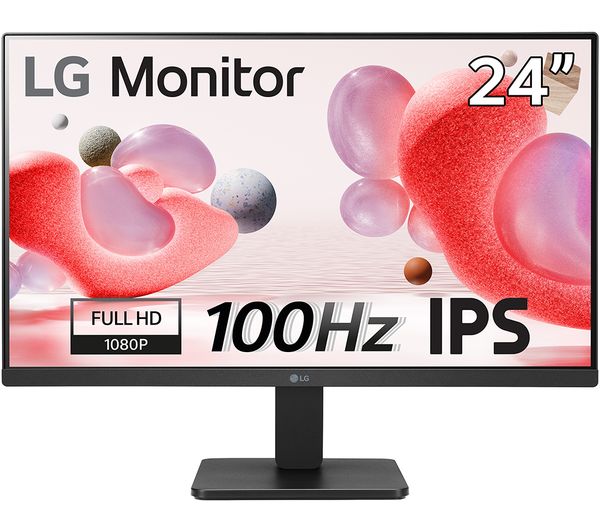 LG 24MR400 Full HD 24 IPS LCD Monitor - Black