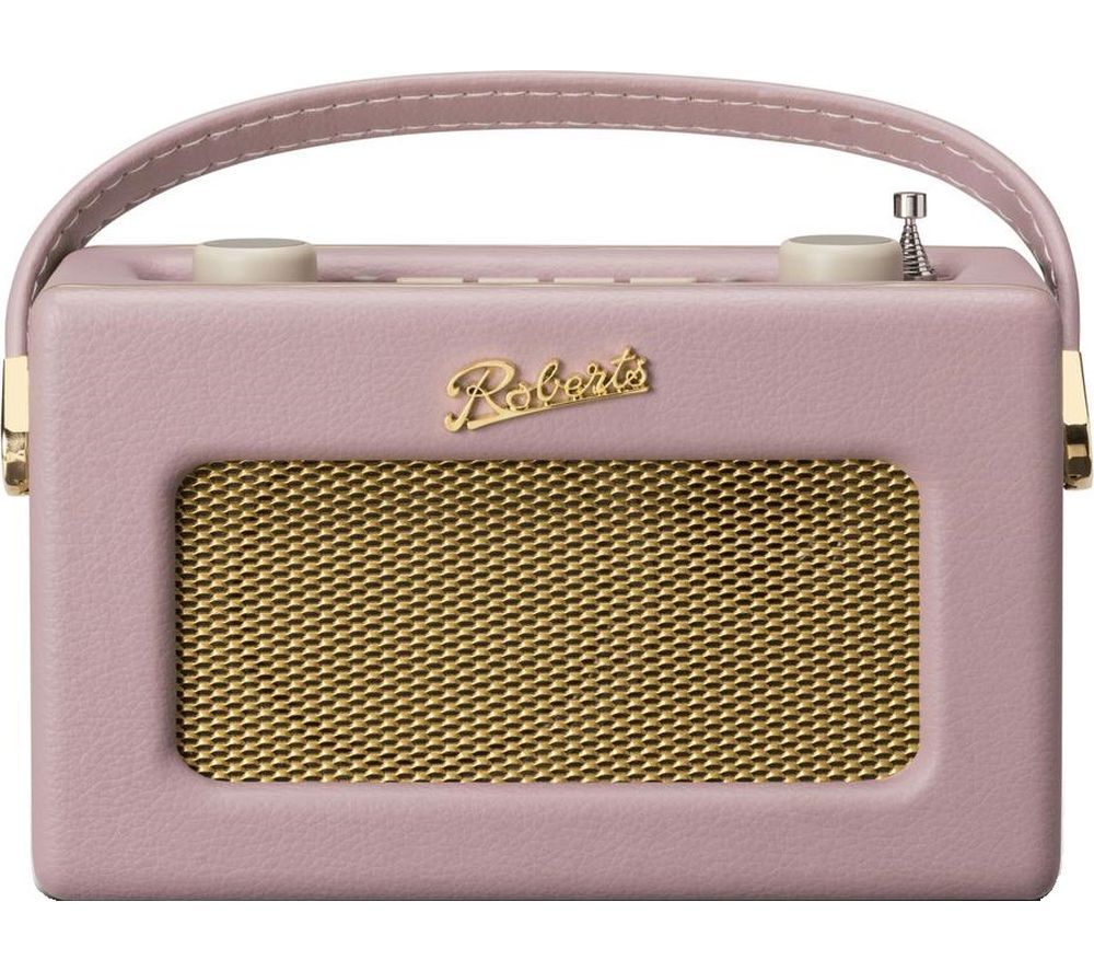 Revival Uno BT Portable DAB+/FM Retro Bluetooth Radio - Dusty Pink