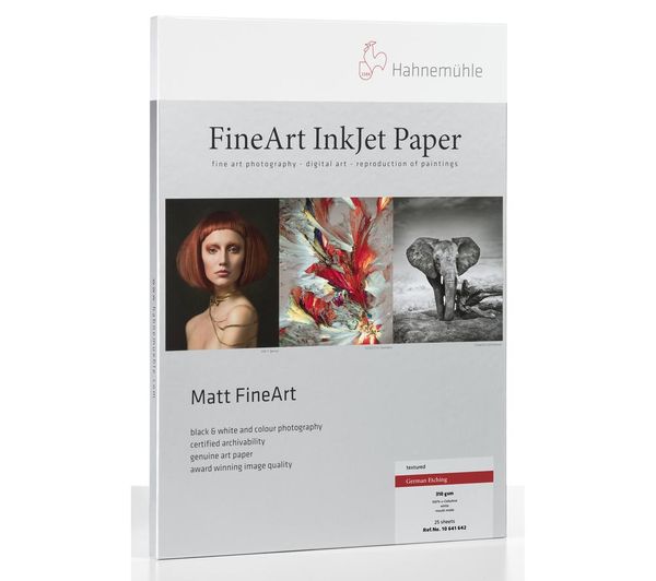 Hahnemuehle Digital Fineart Artline German Etching A4 Matte Photo Paper 25 Sheets